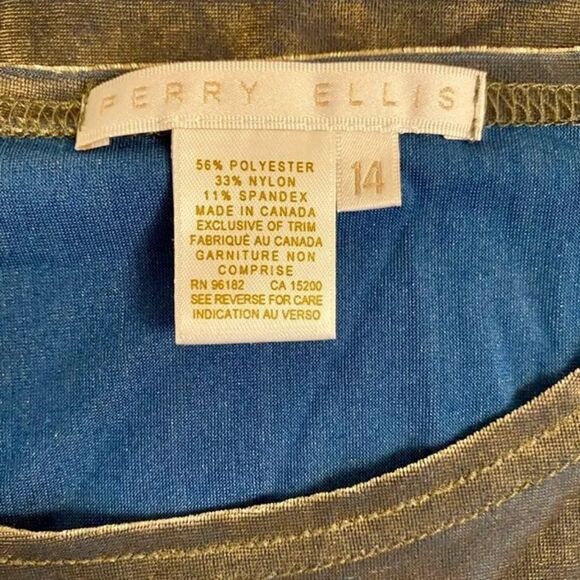 NWT Retro 1990s Perry Ellis Skirt and Top Set - Picture 9 of 10